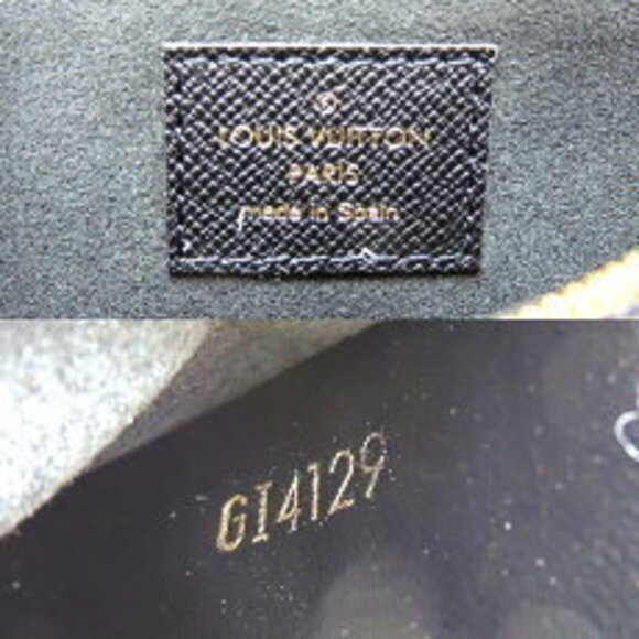 Louis Vuitton Double Zip Pochette Monogram Giant Black Leopard - Picture 8 of 9